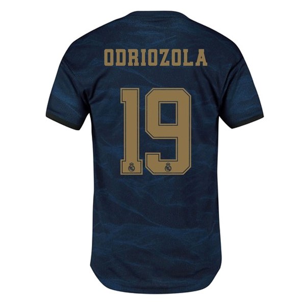 Camiseta Real Madrid NO.19 Odriozola Replica Segunda Ropa 2019/20 Azul